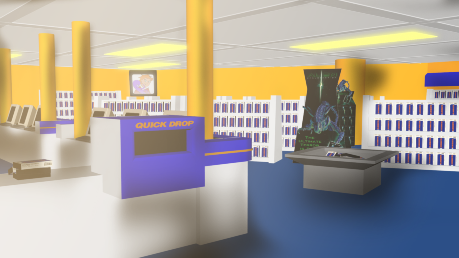 Blockbuster Video (1990s/2000s) - Render (3/4) by TheYoungHistorian on ...