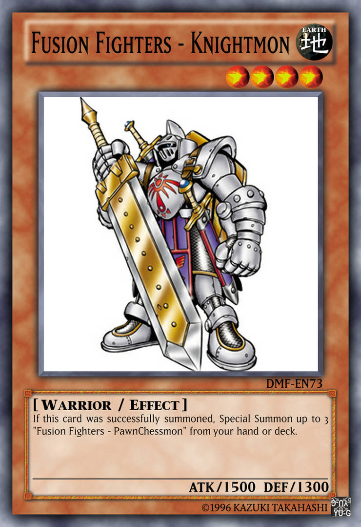 Fusion Fighters - Knightmon by Cyberdraco001 on DeviantArt