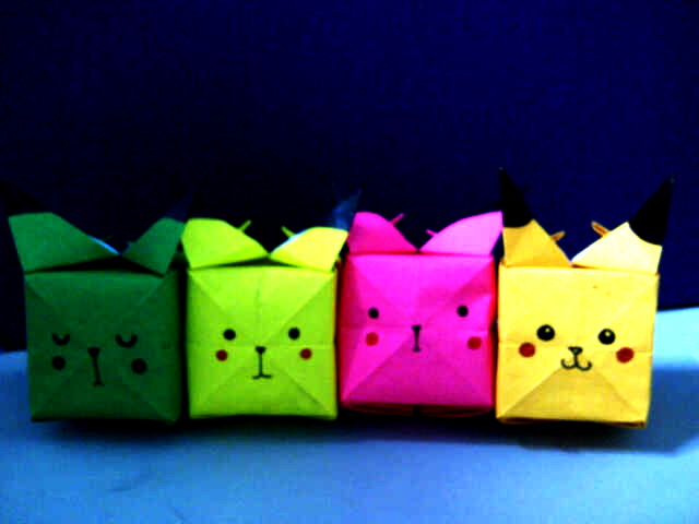 Origachu (Origami Pikachu)