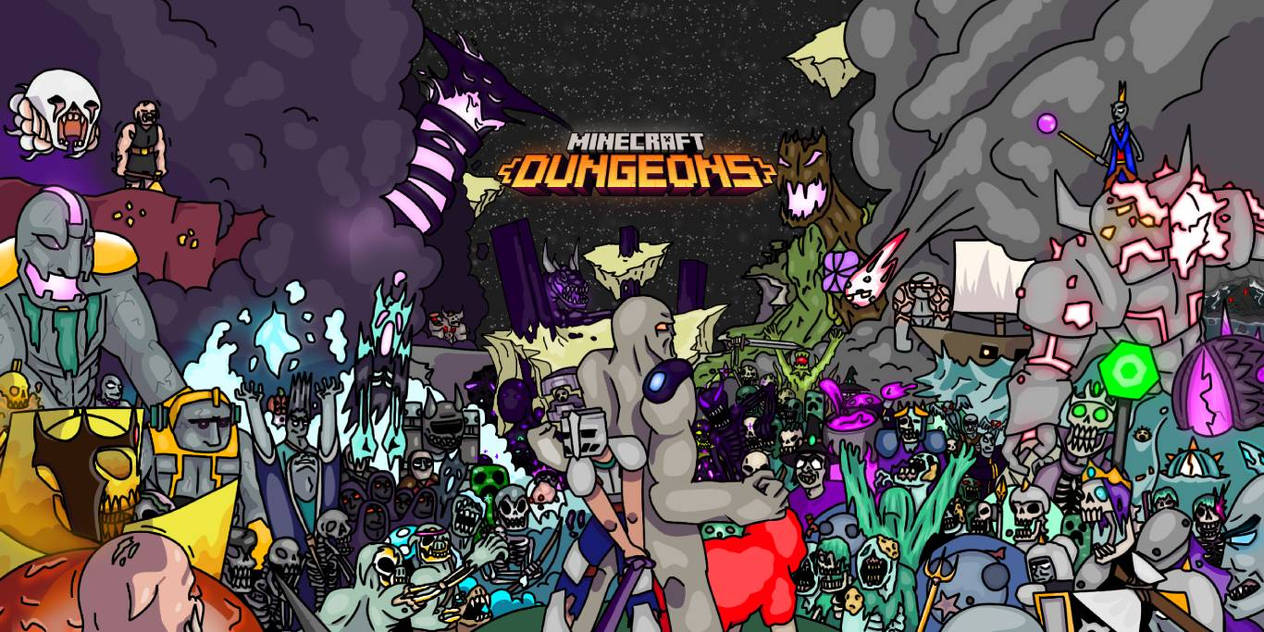Minecraft Dungeons by TungstenJusticar707 on DeviantArt