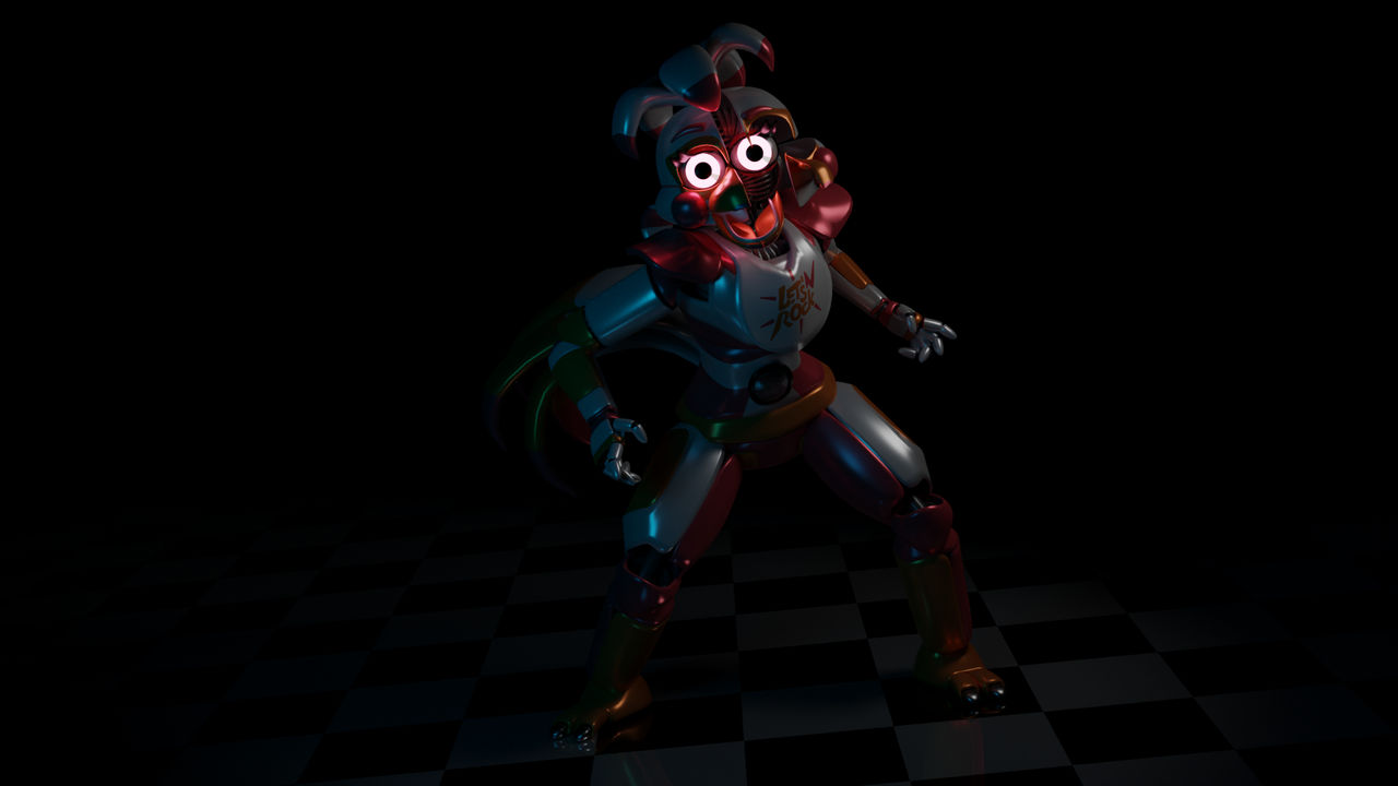 Stylized Funtime Chica Render by Trivaliyis on DeviantArt