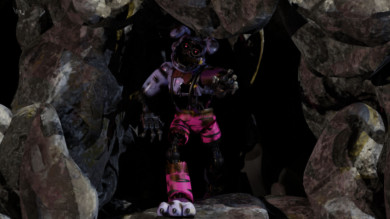 Fixed glamrock bonnie (''official''model) by nightmareral on DeviantArt