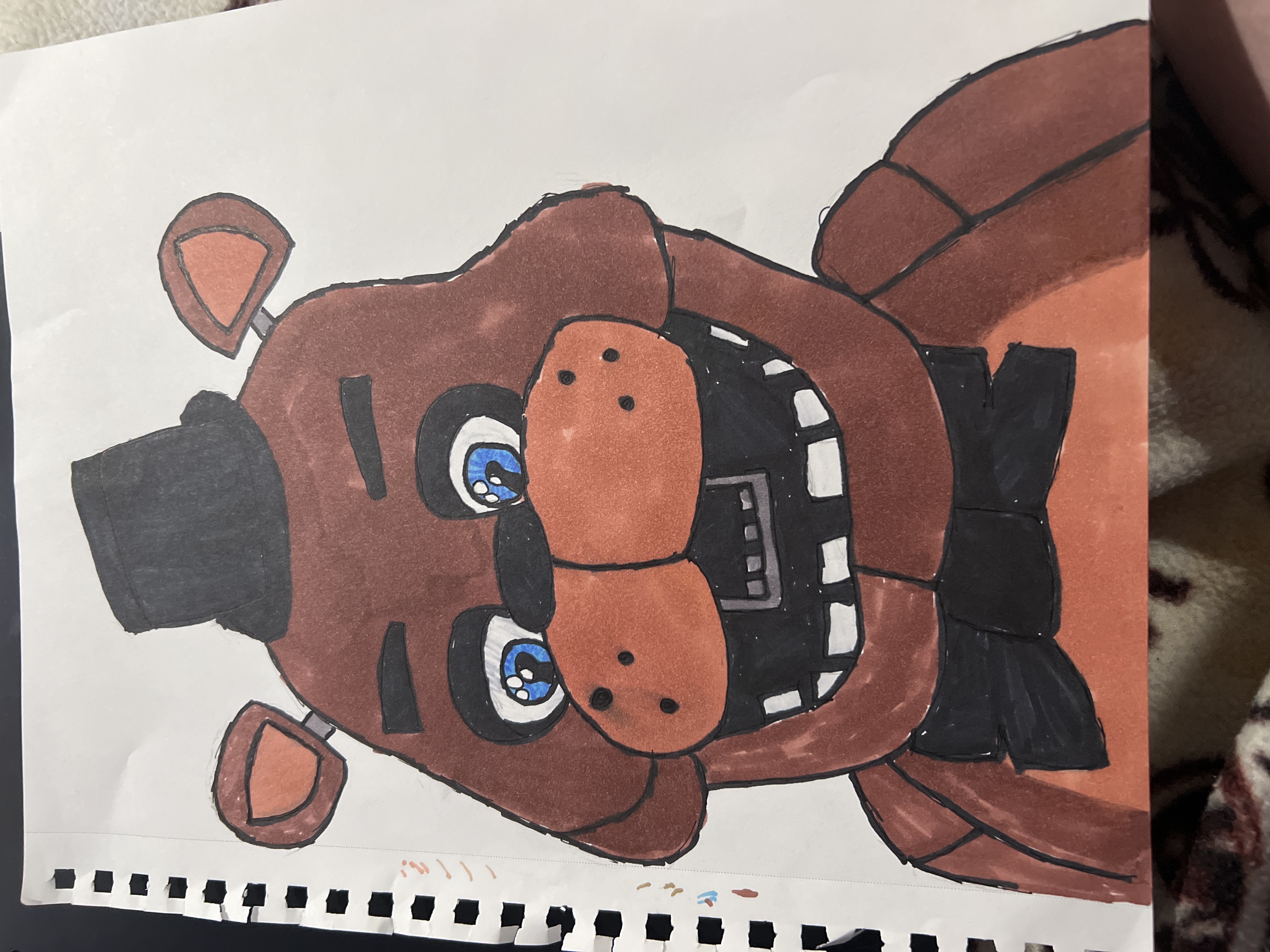 freddy fazbear (five nights at freddy's and 1 more) drawn by