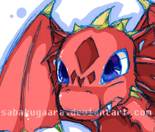 Dragon sketch for Emilyz