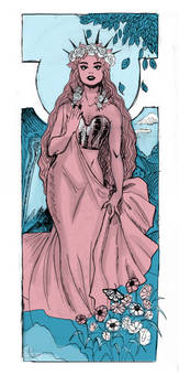 Persephone Mucha Style