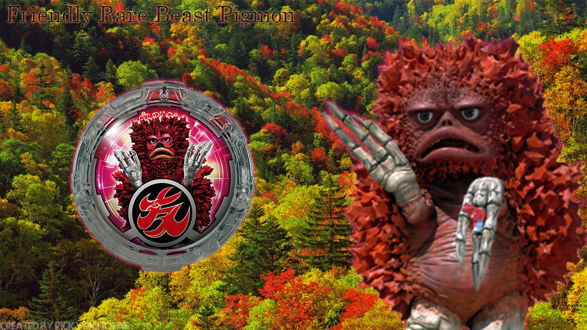 Friendly Rare Beast Pigmon Wallpaper by VegitoDBZ on DeviantArt