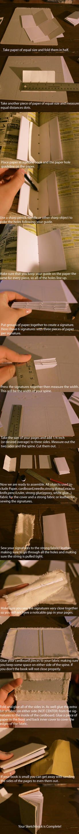 How to make a Sketchbook from scratch