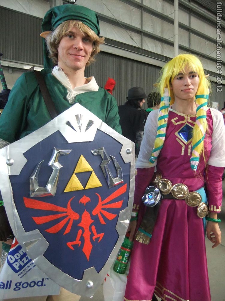 Supanova 2012 - Link and Princess Zelda 2