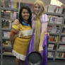 OZ Comic Con 2012 - Rapunzel and Pocahontas