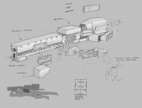 Anti Material Rifle Concept