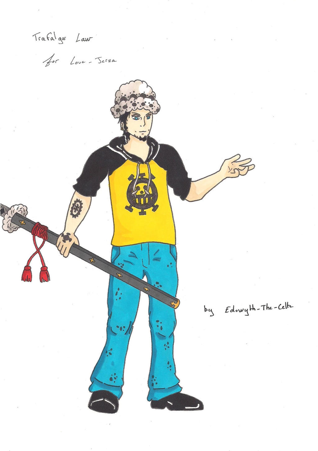 Colo Trafalgar Law for Love-Jerza