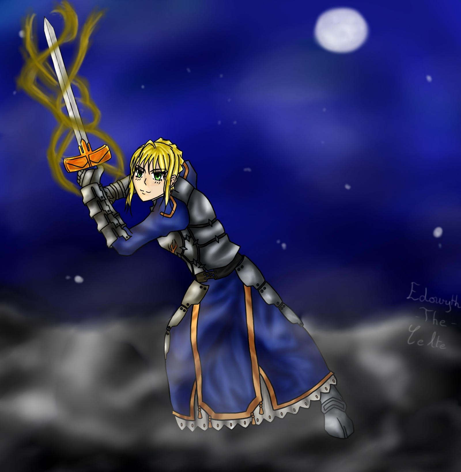 Saber, Arthuria, King of the Britain  [F/S Night]