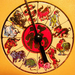 Zodiac Clock