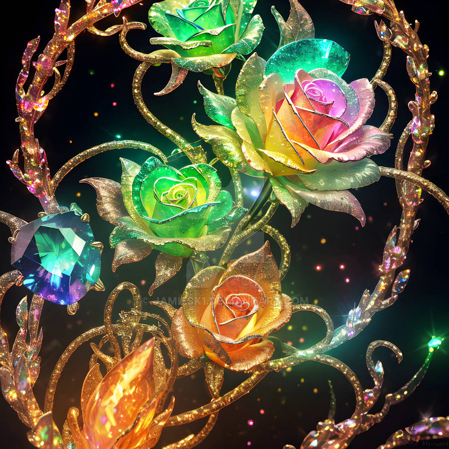 Magical Roses 2 by jamiesk1 on DeviantArt