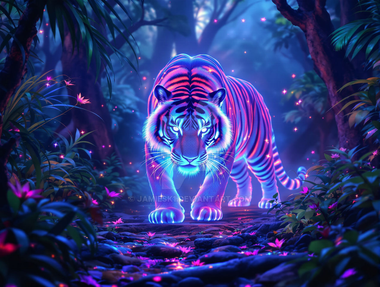 Ethereal Tiger