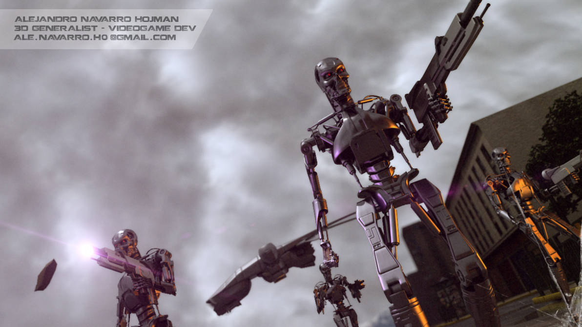 Terminators Scene (2010) by AleNavarroH on DeviantArt