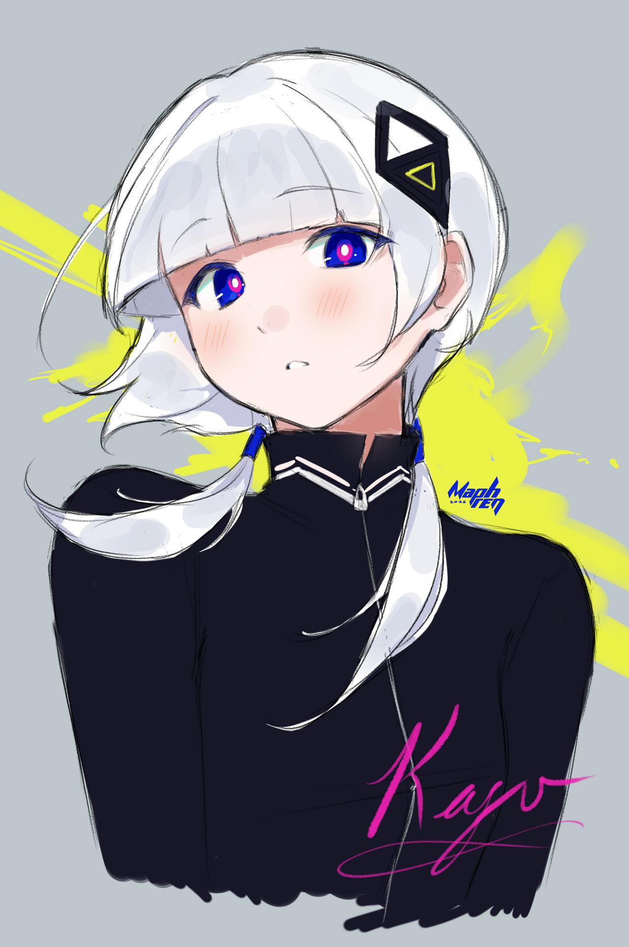 portrait of kafu