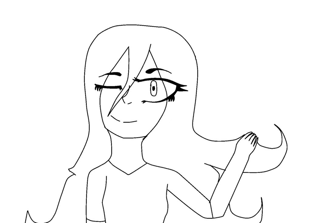 Lineart of Beatrice by cinnamonapple123 on DeviantArt