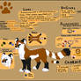 Sheretane (Choco Puma) Reference sheet