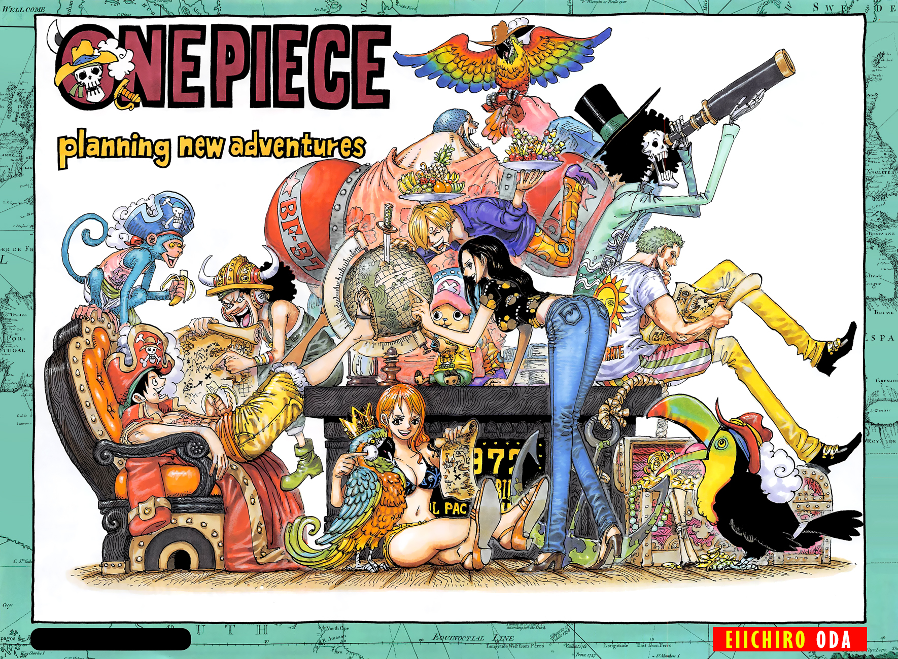 Color Spread In Chapter 937 By Claudia Cher On Deviantart Color Spread In Chapter 937 By Claudia Cher On Deviantart