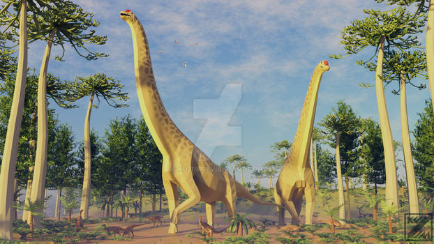 Reavmped: Giraffatitan In Low Poly