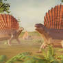 Edaphosaurus in LowPoly
