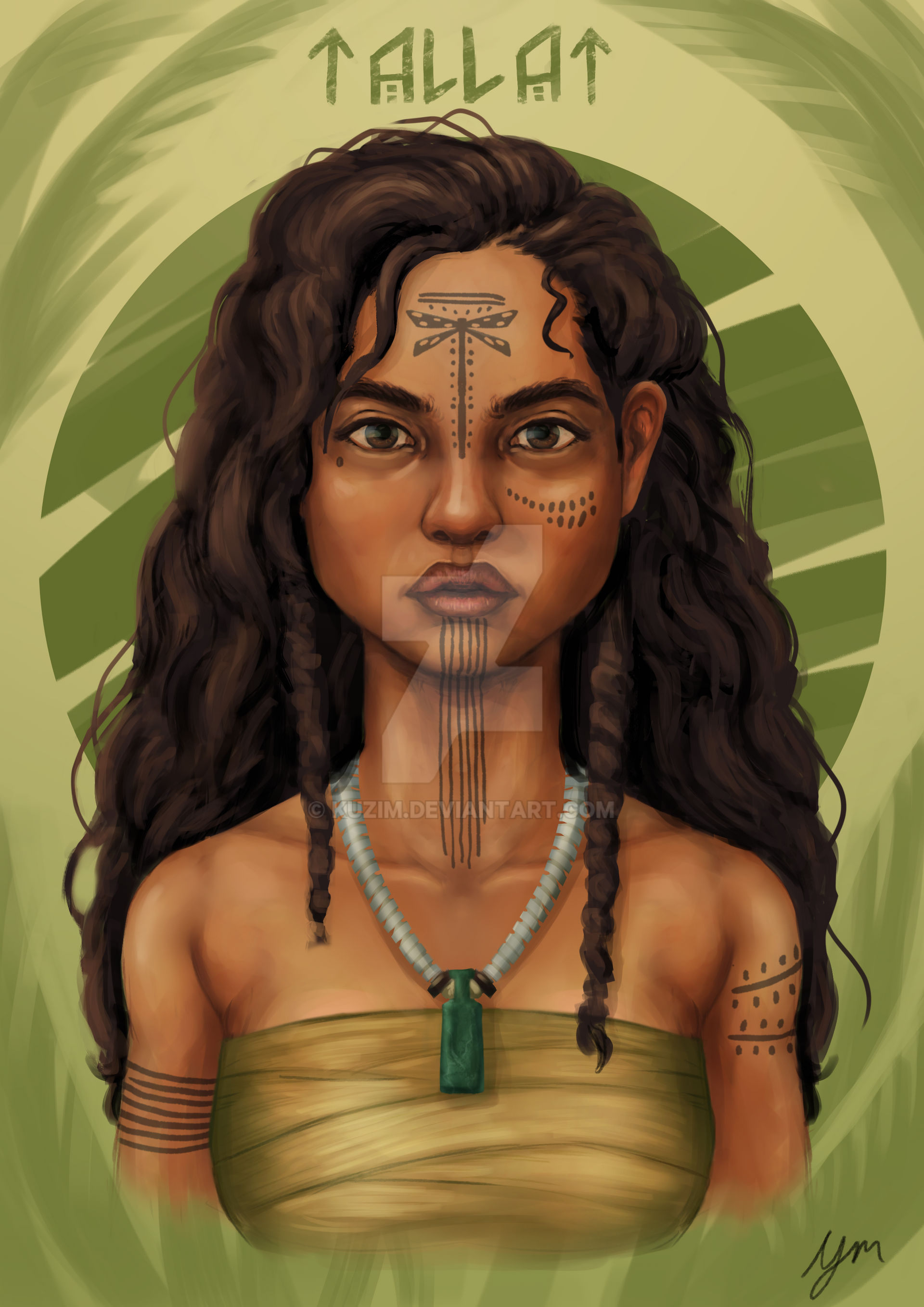 Api Tallat Tallat Portrait by kuzim on DeviantArt