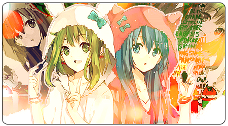 Miku and gumi