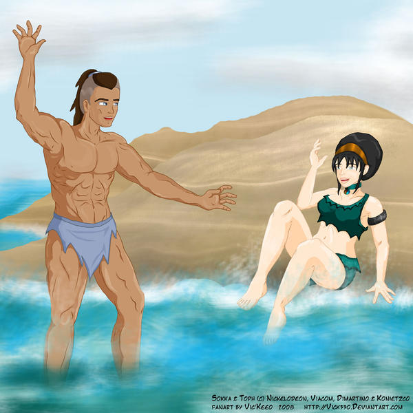 ATLA Tokka The Beach