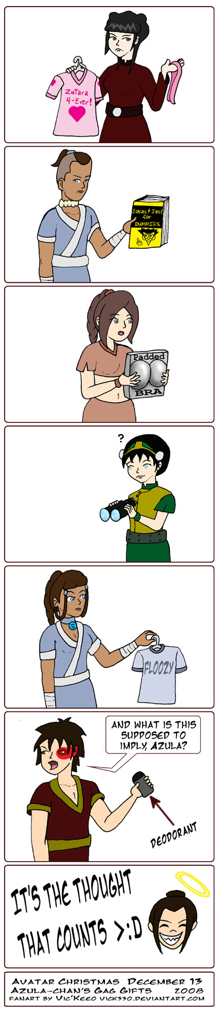 ATLA Azula's gag gifts