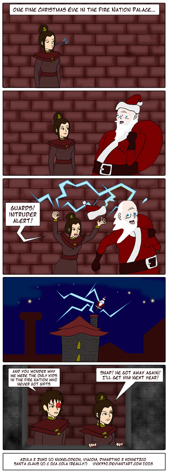 ATLA Azula meets Santa