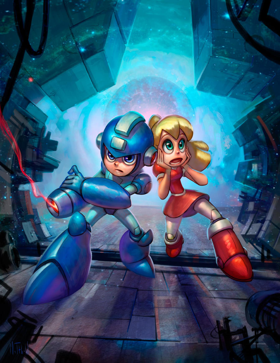 Mega Man by matthewart on DeviantArt