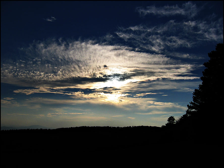 evening sun