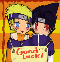 Gift art :-: Good luck. Naruto