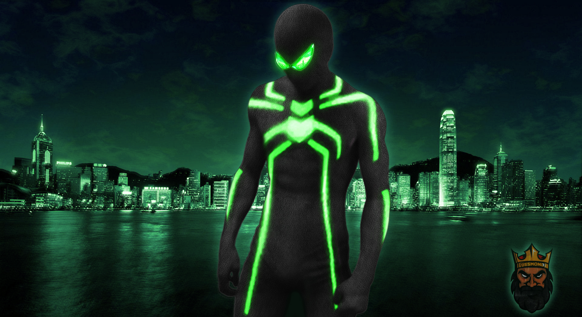 Big Time Spiderman Green by DesmondKing on DeviantArt
