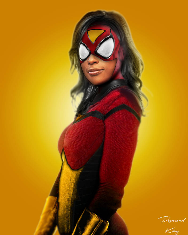 Issa Rae as Jessica Drew by DesmondKing on DeviantArt