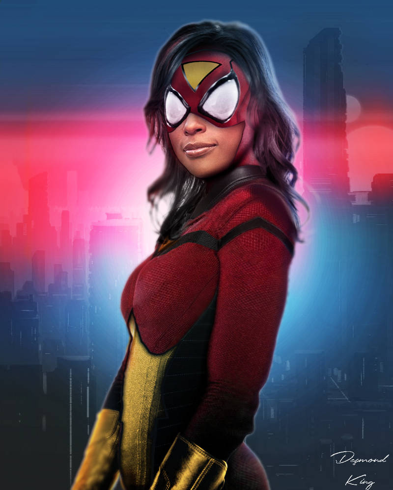 Issa Rae as Jessica Drew 2 by DesmondKing on DeviantArt