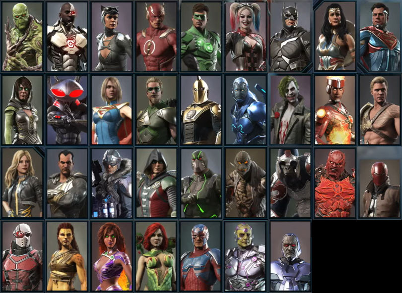 Injustice One Roster DesmondKing - Hobbyist, Digital Artist | DeviantArt