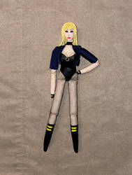 Black Canary Doll by Sner2000