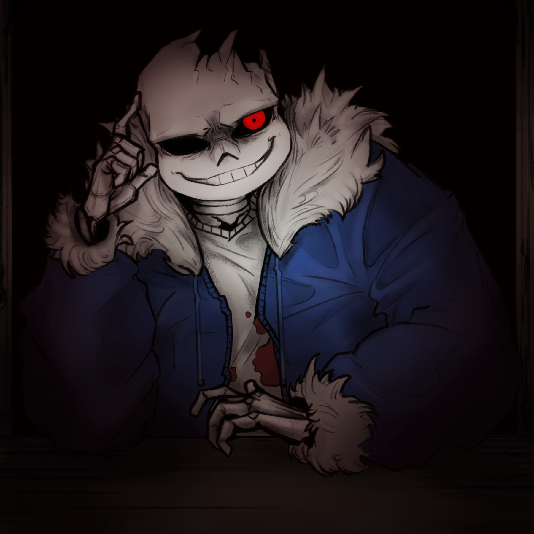 Horror Sans  Horror sans, Horrortale, Anime