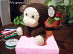 Amigurumi mono/monkey by KururuRyu