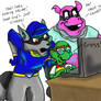 Sly Cooper is displeased...