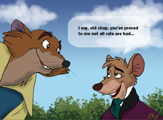 Justin and Basil: Crossover by VulpesErin on DeviantArt