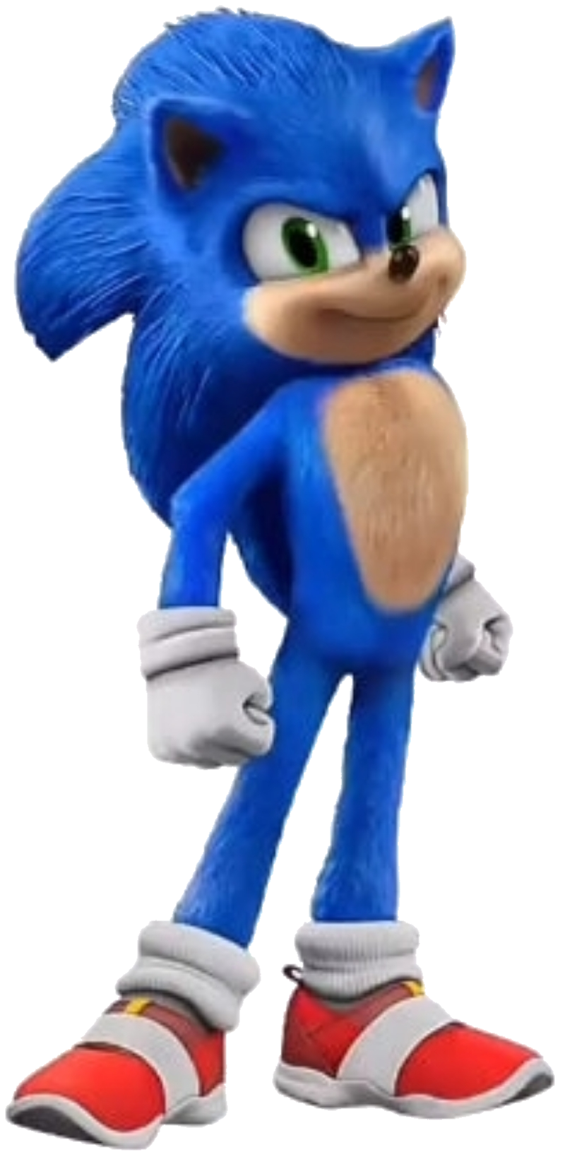 Sonic Movie Redesign PNG by MrInkDemonYT on DeviantArt