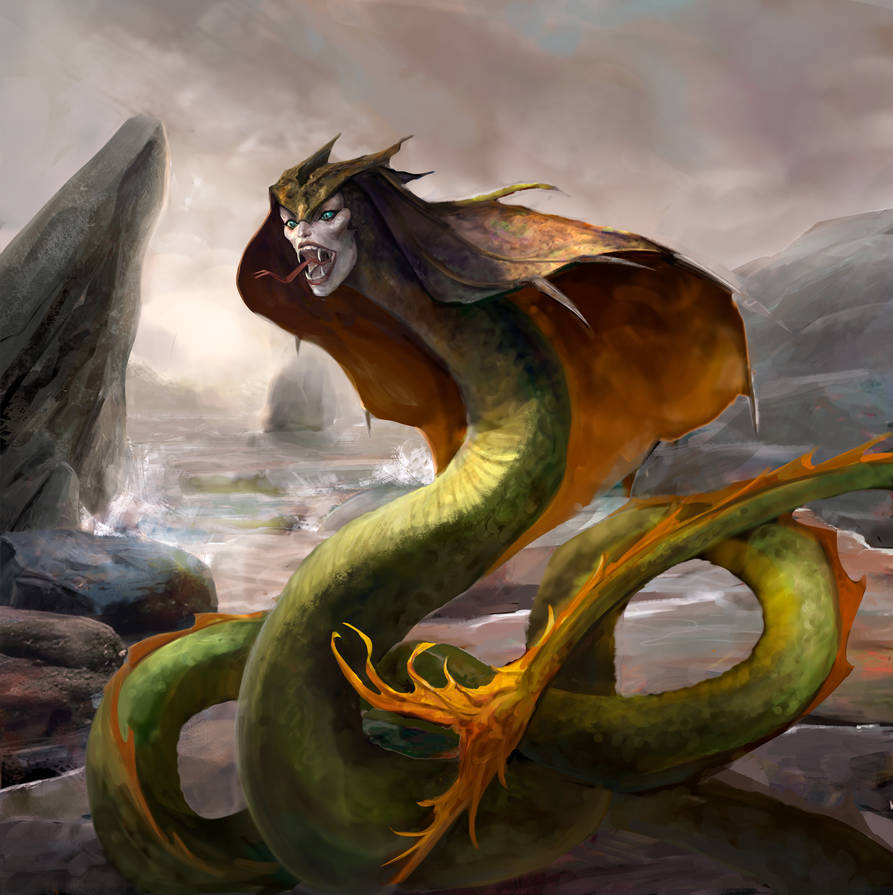 Naga by danpshkv on DeviantArt