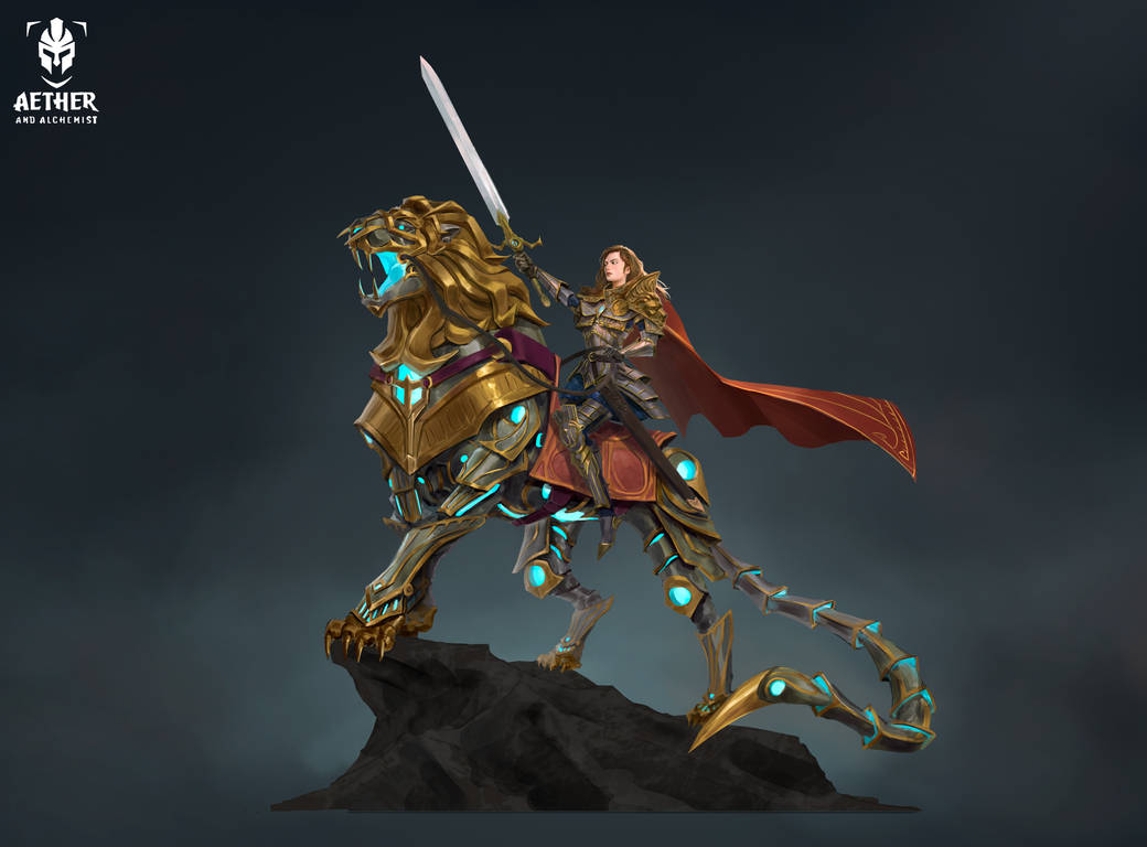 Lion rider by danpshkv on DeviantArt