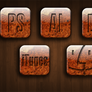 Burl wood mac icons