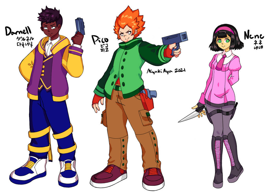 Pico's School Redesign by MiyukiAya202 on DeviantArt