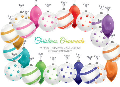 Christmas Ornament Clipart