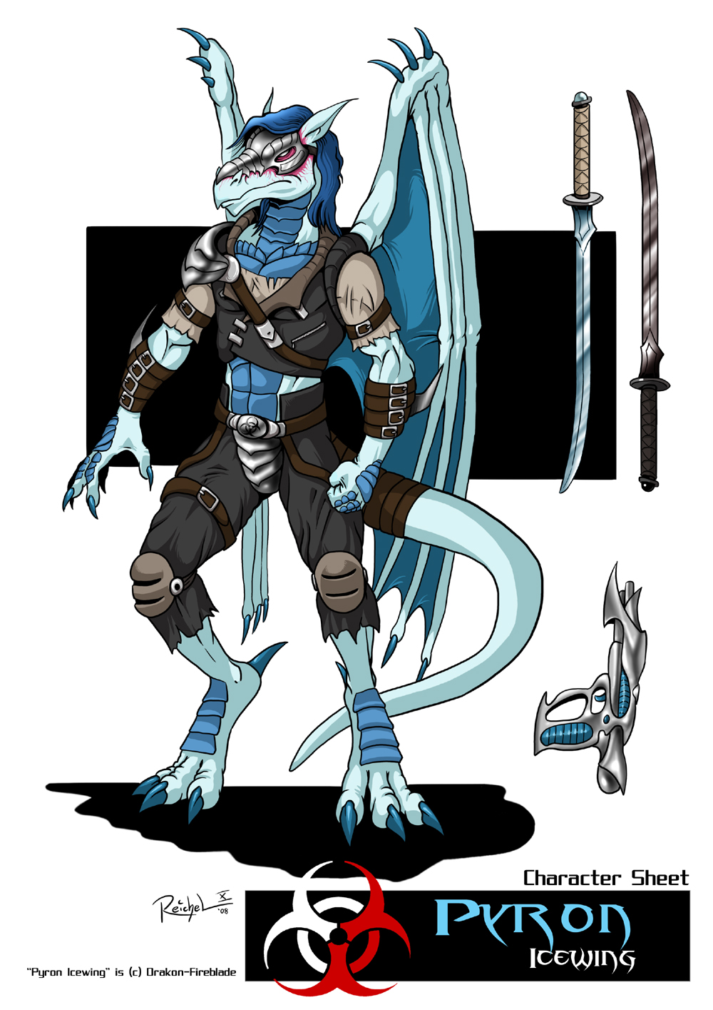 Pyron: Cartoon Version by ReptileCynrik on DeviantArt